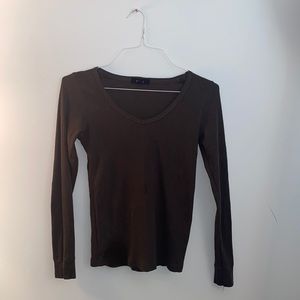 Active USA Brown Longsleeve shirt